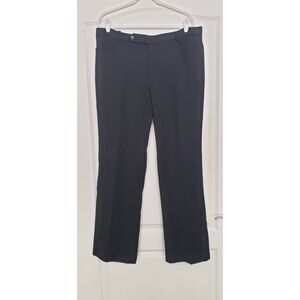 Lauren Ralph Lauren Wool‎ Lined Black Trousers Sz 16 Capsule Office Academia